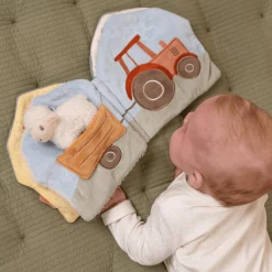 Stoffbuch mit Aktivitäten Little Farm