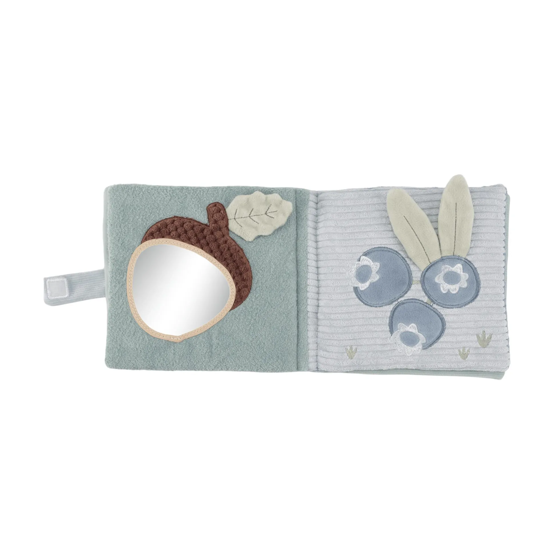 Stoffbuch mit Aktivitäten Forest Friends