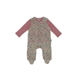 Strampler-Set Blümchen