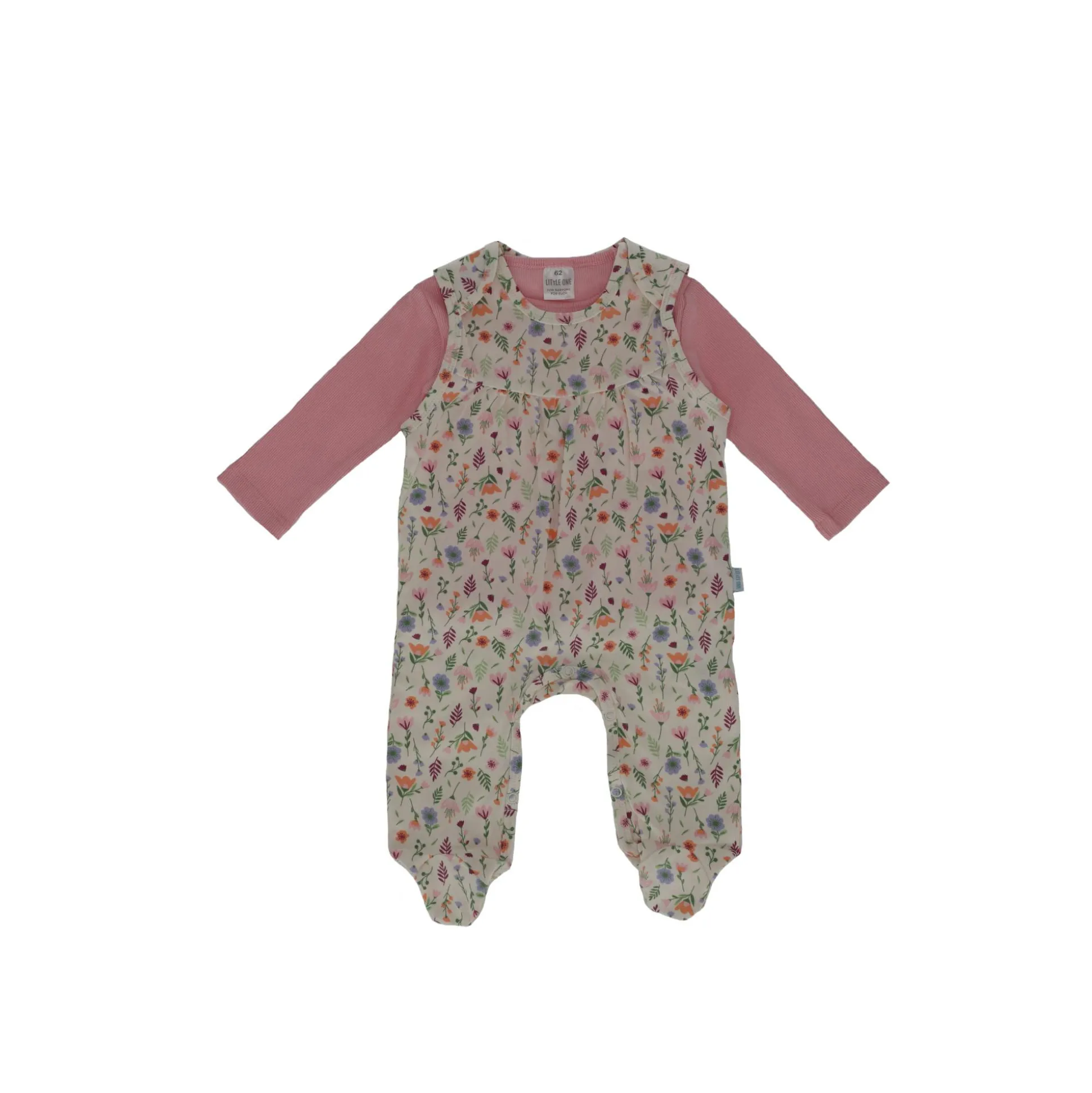 Strampler-Set Blümchen