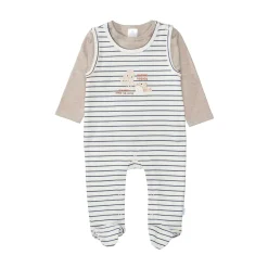 Strampler-Set Fische