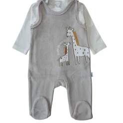 Strampler-Set Giraffen