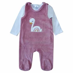 Strampler-Set Schwan