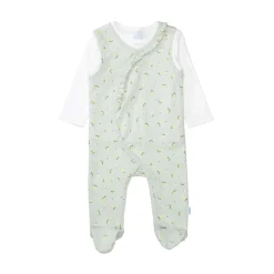 Strampler-Set Zitronen