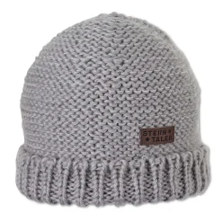 Strickmütze mit Umschlag