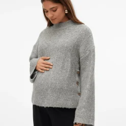 Strickpullover Medium Grey Melange