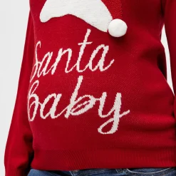Strickpullover Santa Baby