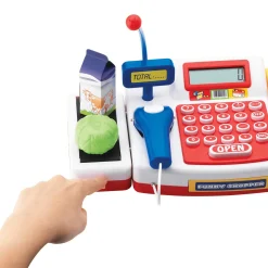 Supermarktkasse mit Scanner