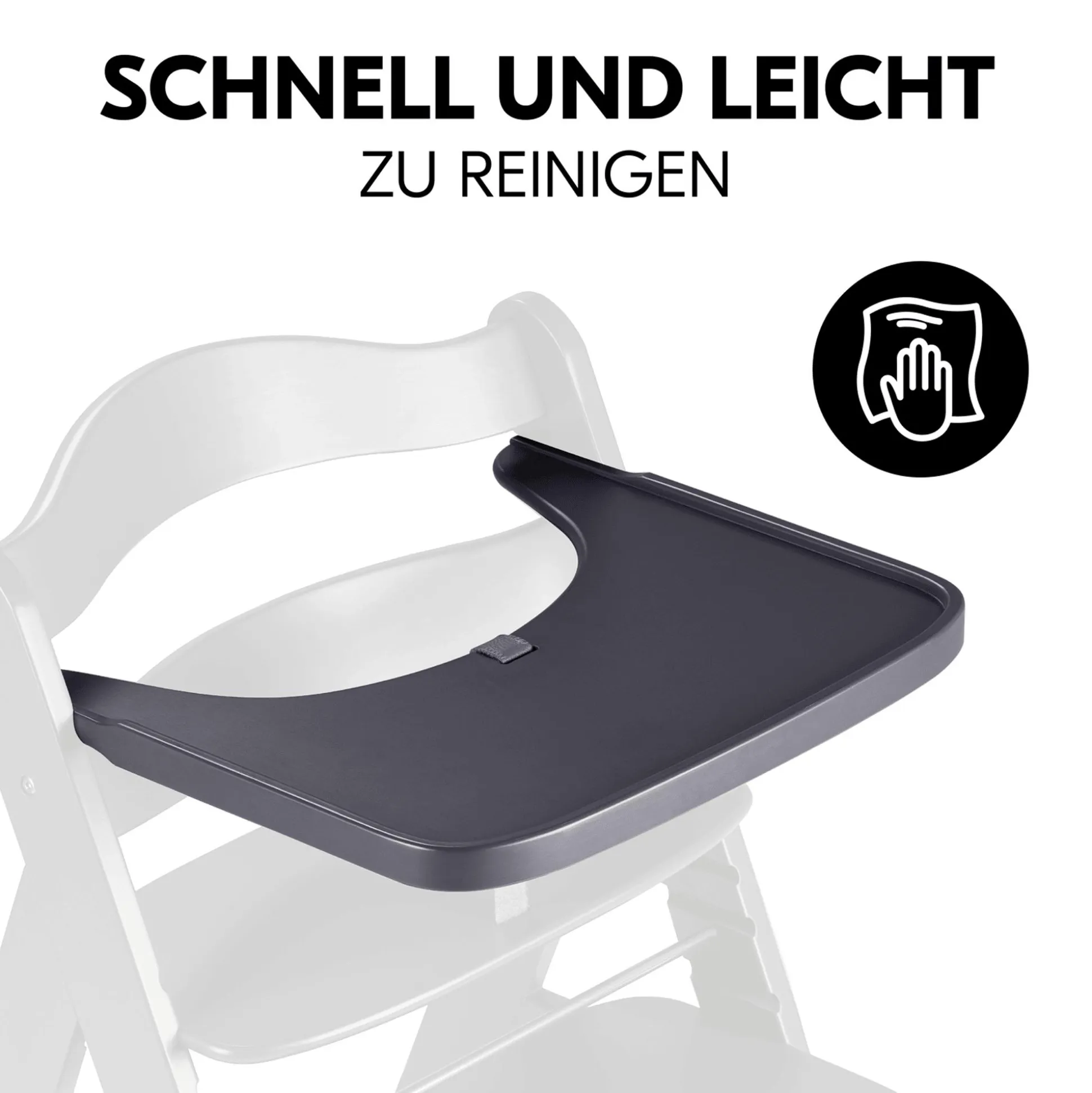 Tablett Alpha Dark Grey