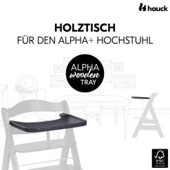 Tablett Alpha Dark Grey