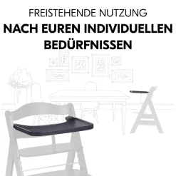 Tablett Alpha Dark Grey