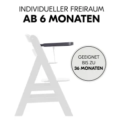 Tablett Alpha Dark Grey