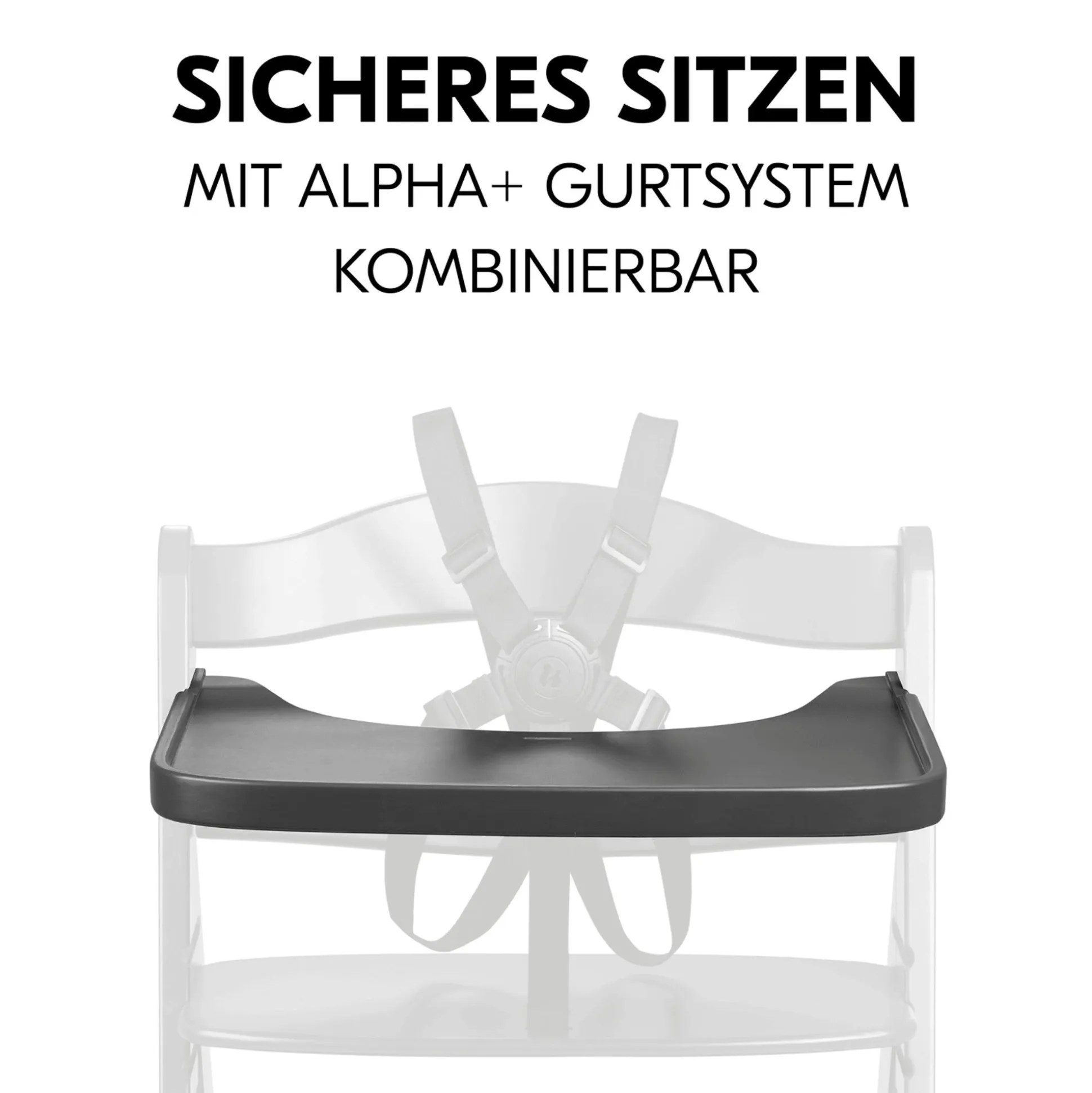 Tablett Alpha Dark Grey