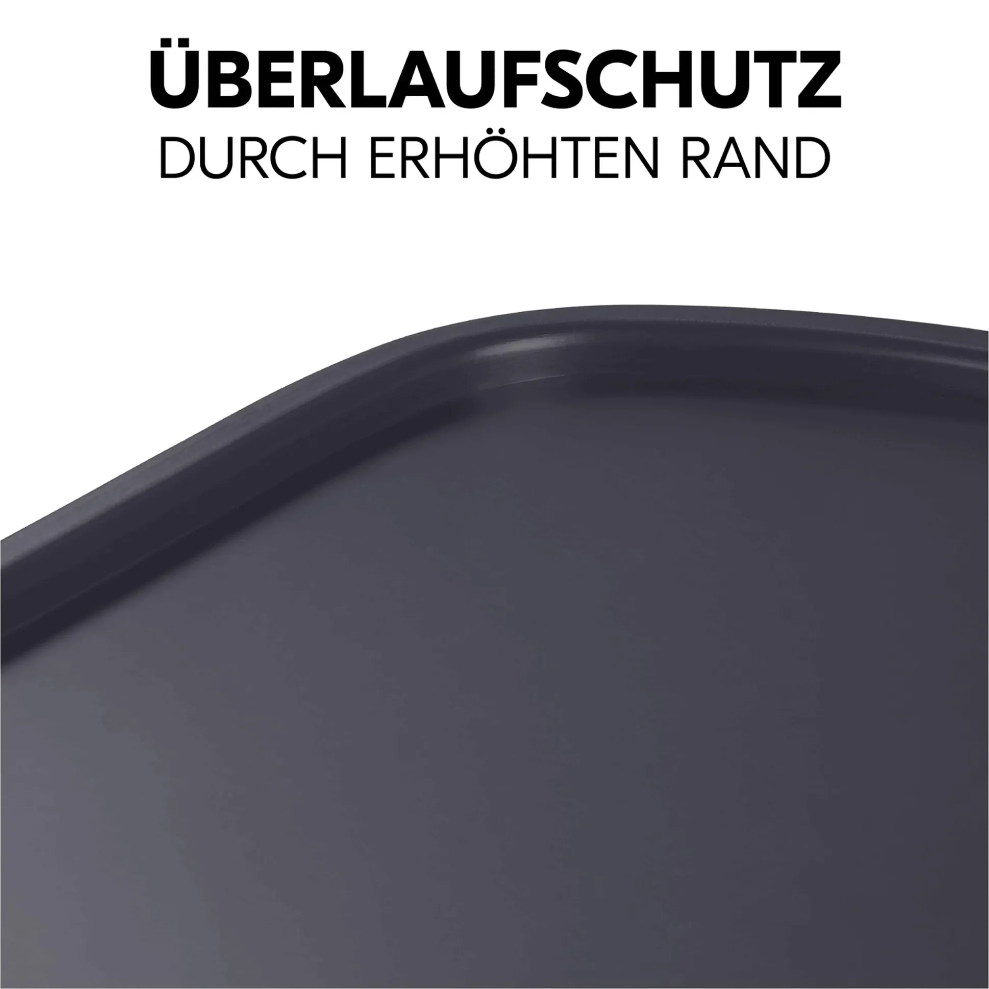 Tablett Alpha Dark Grey