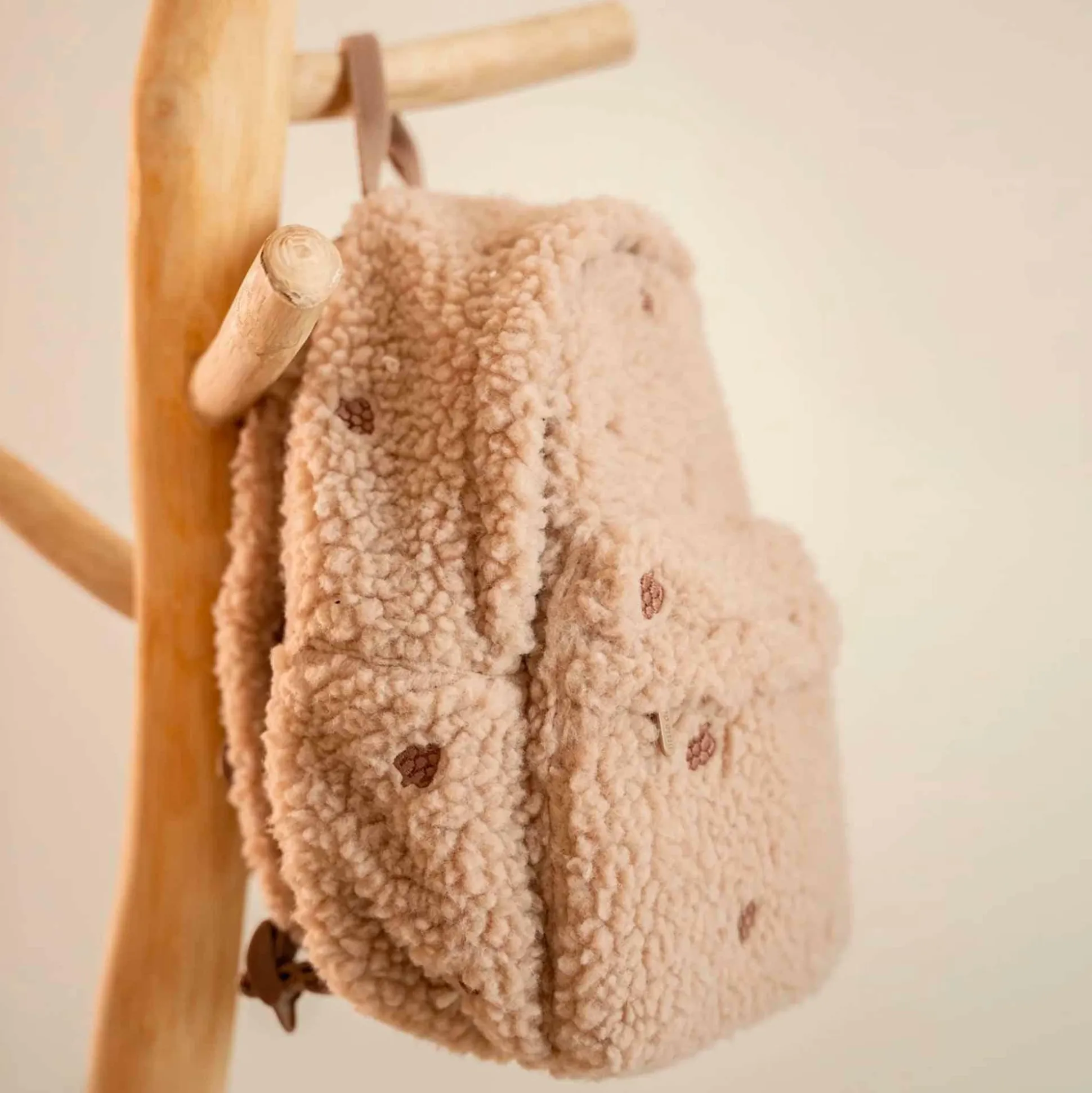 Teddy-Rucksack Taupe