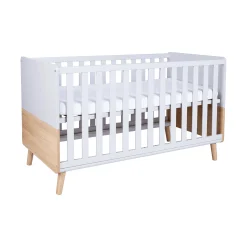 2-teiliges Spar-Set Babyzimmer Lovis mit Kommodenfüßen 92 cm für die breite Wickelkommode