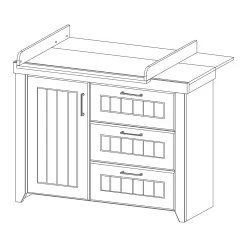 2-teiliges Spar-Set Babyzimmer Ella