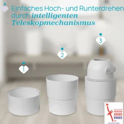 Teleskop Windeleimer Odour Off Winter Clouds