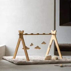 Tipi-Spielbogen mit Wolken