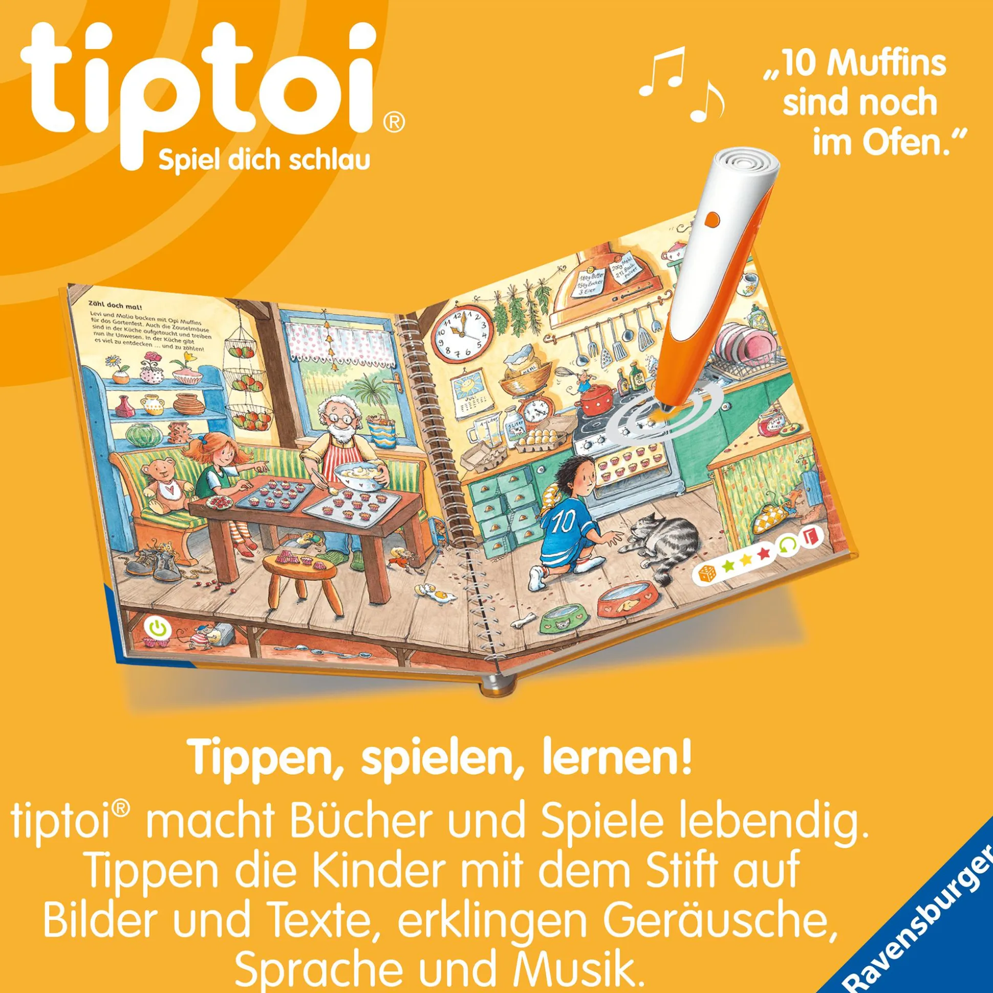 tiptoi® Meine Lern-Spiel-Welt: Zahlen und Mengen