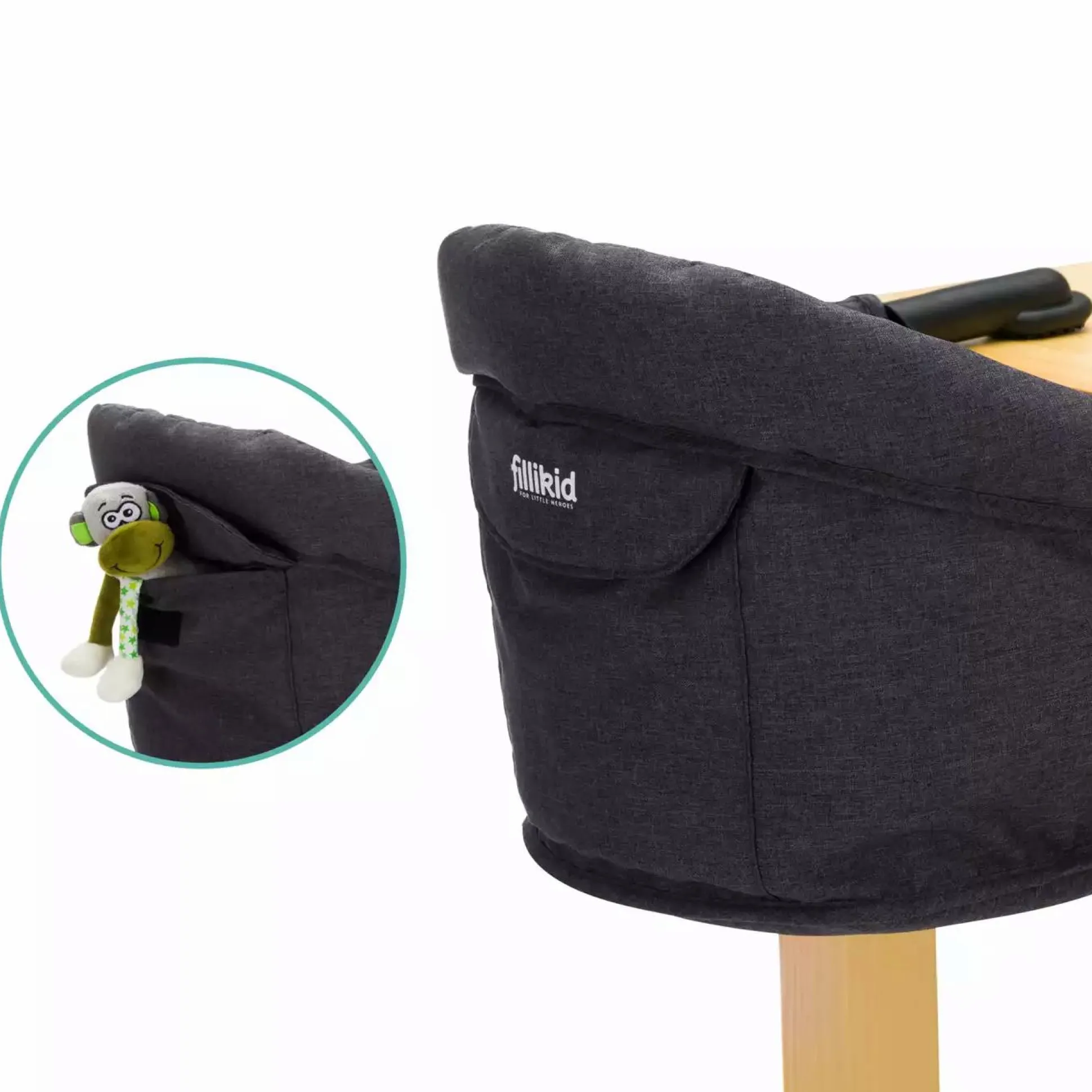 Tischsitz Flexi Melange Grey