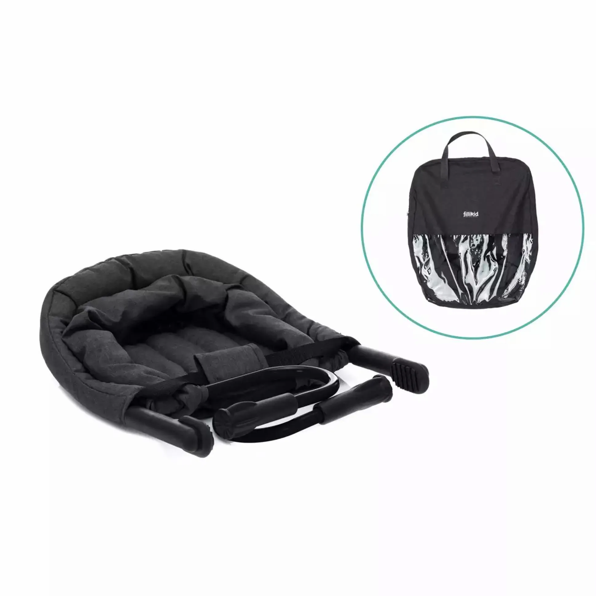 Tischsitz Flexi Melange Grey