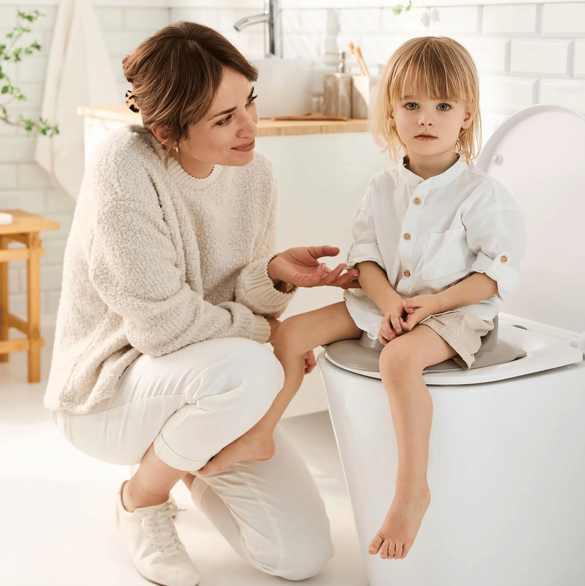 Toilettensitz TILO Cappuccino