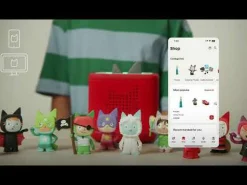 Toniebox 2 Mondgrau Starter Set Kreativ Tonie Rot