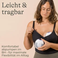 tragbare Doppelmilchpumpe