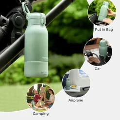 Tragbarer Wasser- und Milchwärmer