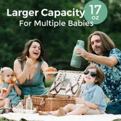 Tragbarer Wasser- und Milchwärmer