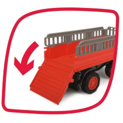 Traktor ABC Massey Ferguson Animal Trailer