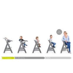 Treppenhochstuhl Alpha+ Natural