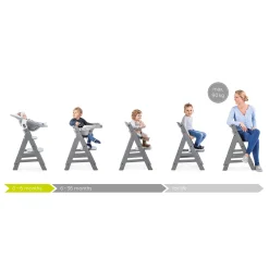 Treppenhochstuhl Alpha+ Walnut