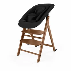 Treppenhochstuhl Click & Fold 4 in 1 All Natural Dark