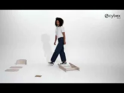 Treppenhochstuhl Click & Fold 4 in 1 All White