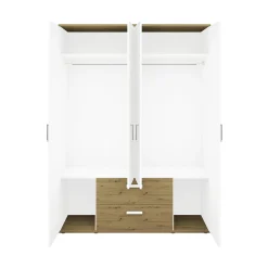 4-türiger Kleiderschrank Celina