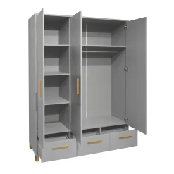 3-türiger Kleiderschrank Olivia