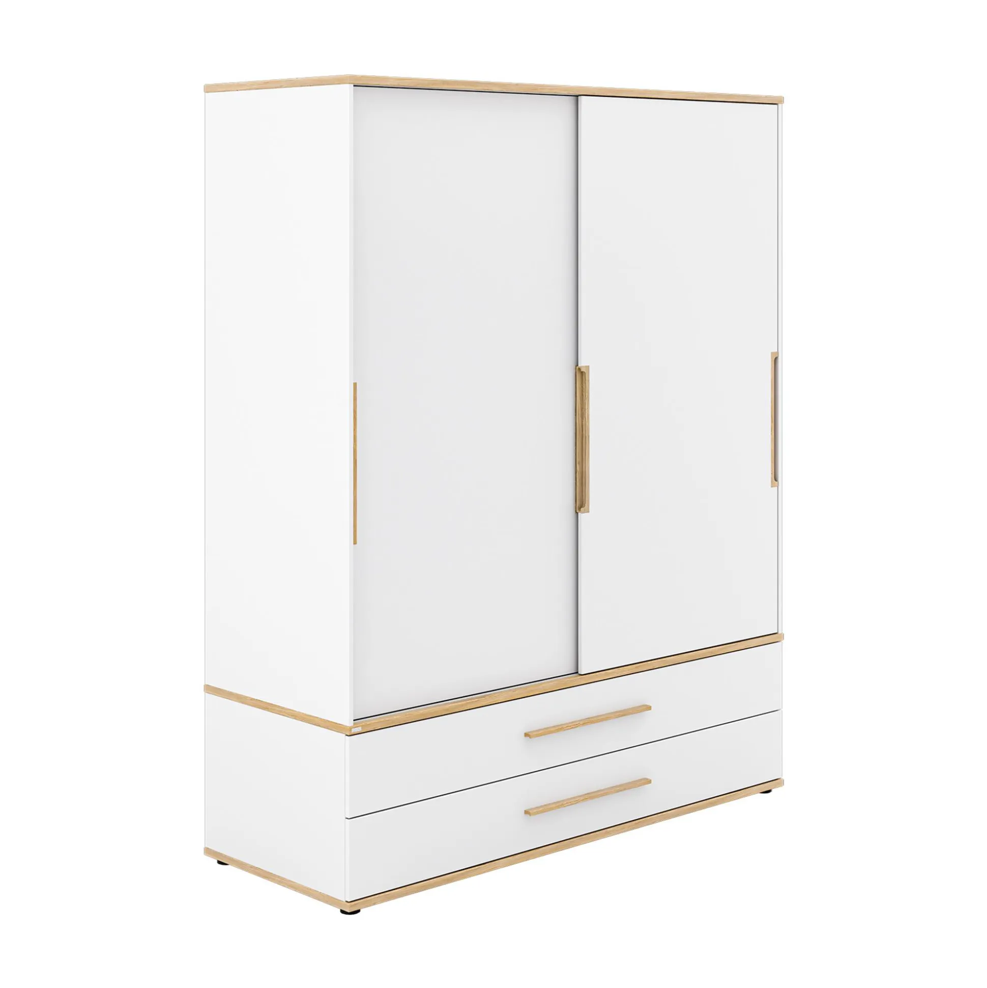 2-türiger Kleiderschrank Yolanda breit