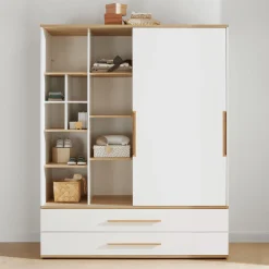 2-türiger Kleiderschrank Yolanda breit