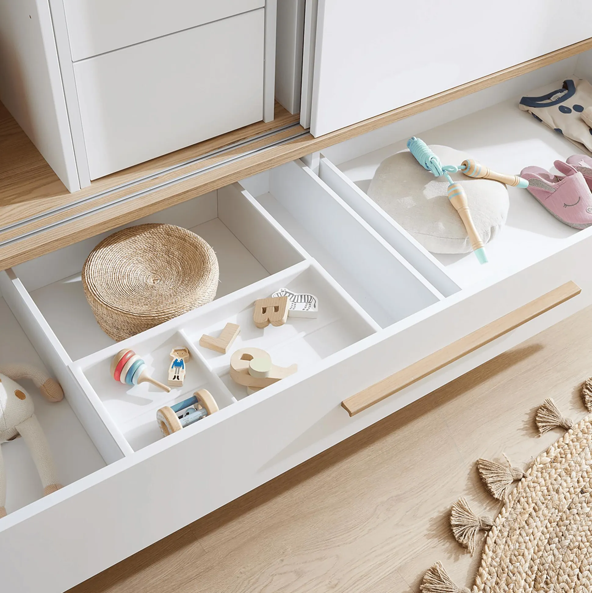 2-türiger Kleiderschrank Yolanda breit