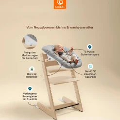 Trio Set Tripp Trapp® Buche Storm Grey