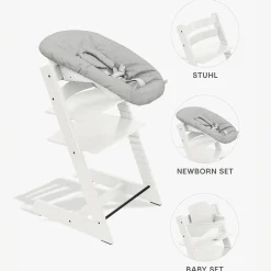 Trio Set Tripp Trapp® Buche White