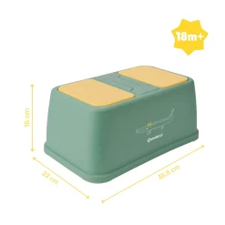 Tritthocker Krokodil