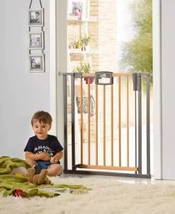 Türschutzgitter Easylock Wood Plus 68 - 76 cm