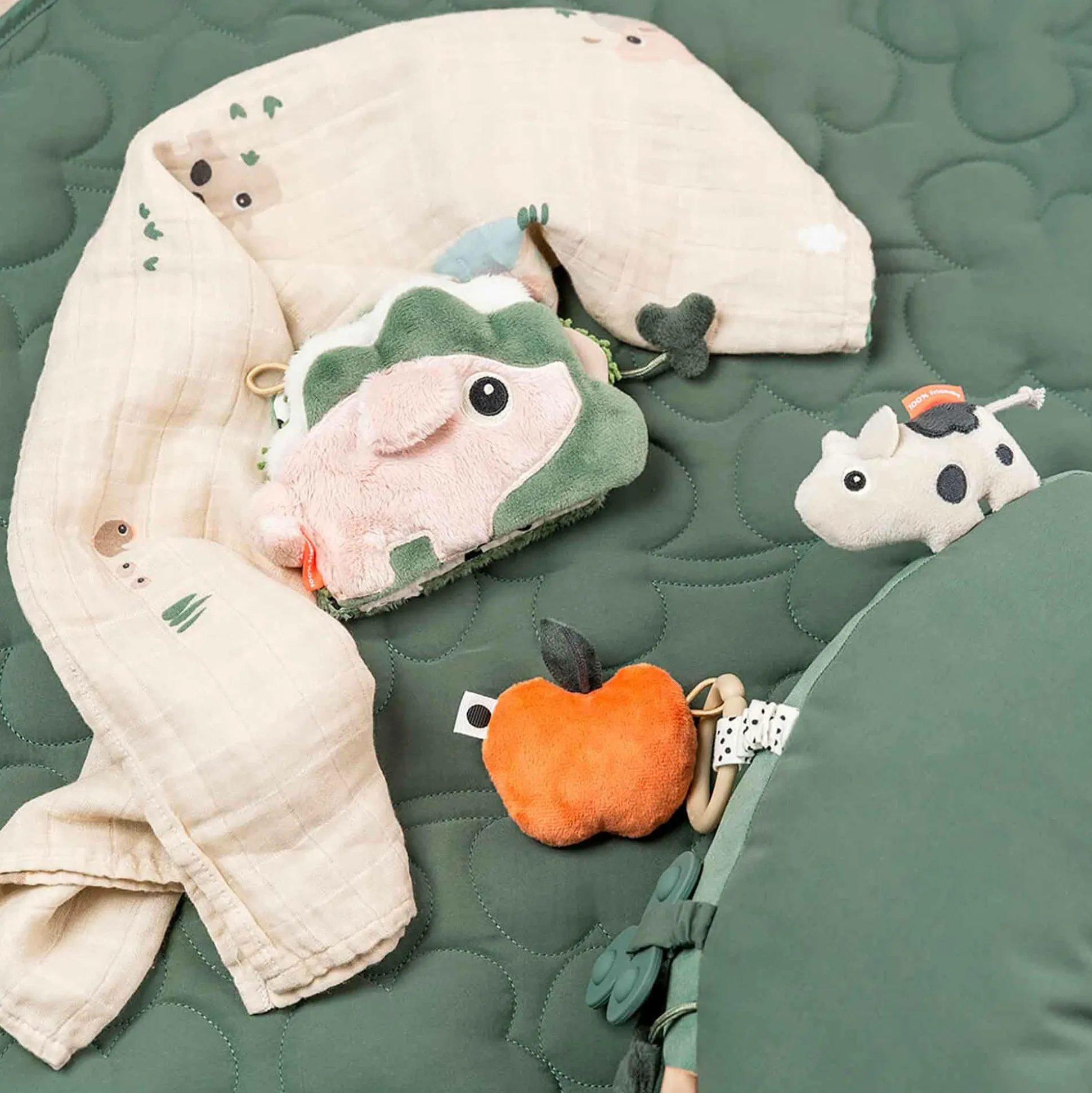 Tummy Time Spielkissen - Tiny farm