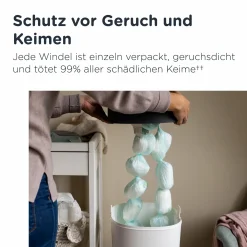 Twist & Click Windeleimer Sangenic XL