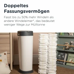 Twist & Click Windeleimer Sangenic XL