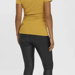 Umstandshose Lederoptik