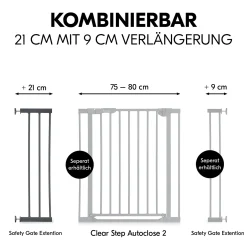 Universal Verlängerung 21 cm für hauck Schutzgitter